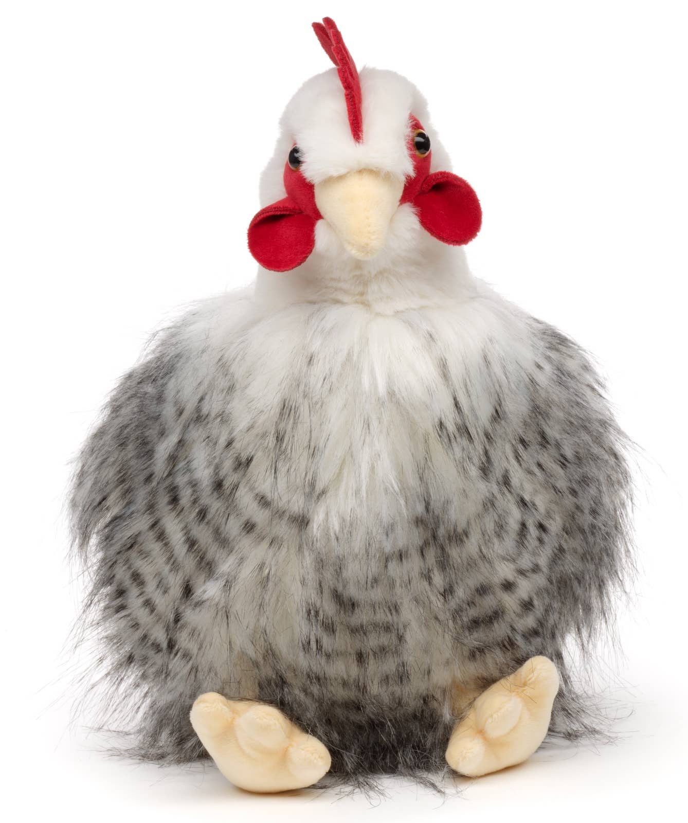 Sitting Hen Plush with Egg
