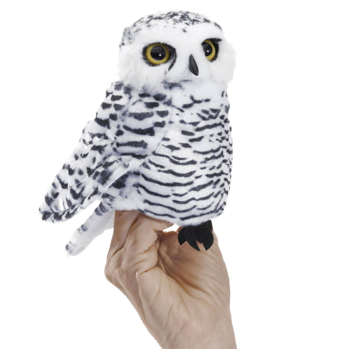 Hand puppet Little snowy owl