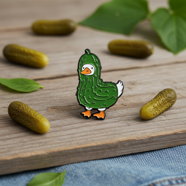 Photo produit - Pin’s Canard Cornichon