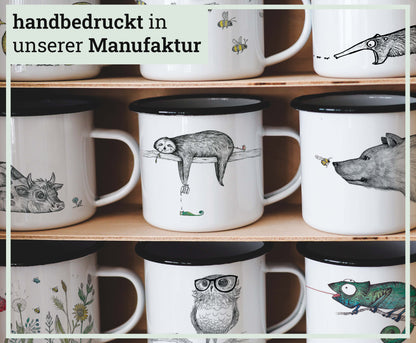 Tasse émaillée – Homard