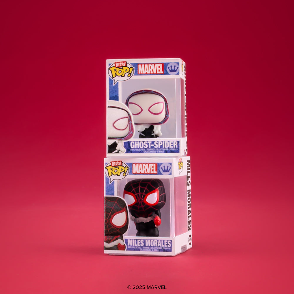 Bitty Pop! Miles Morales & Ghost-Spider 2-Pack