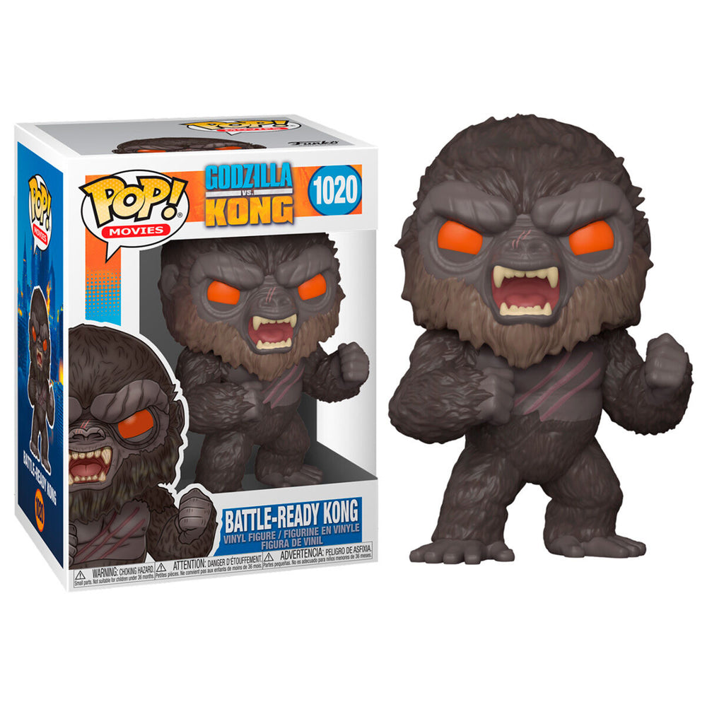 Pop! Kong in vechtpositie 
