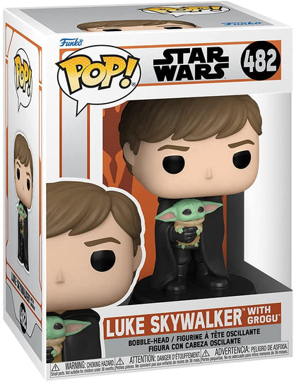 pop luke skywalker grogu 482