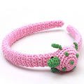 Schildpadhoofdband - Roze