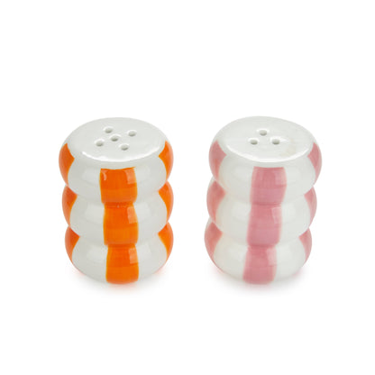 Salt and pepper buoys - Orange/Pink