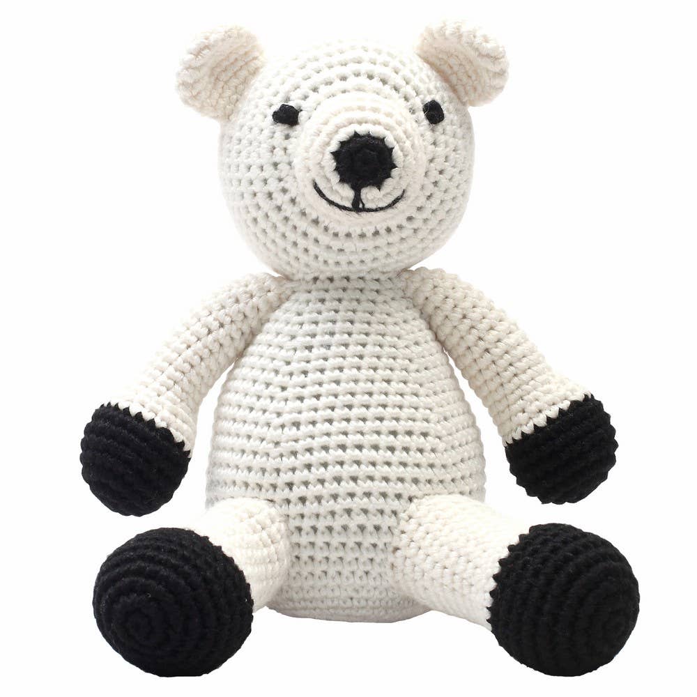 XL Crochet Plush - White Polar Bear
