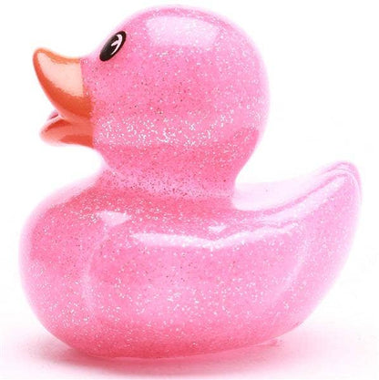 Mini Glitter Duck - pink