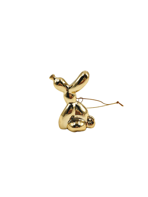 Christmas decoration “Golden Balloon Dog”