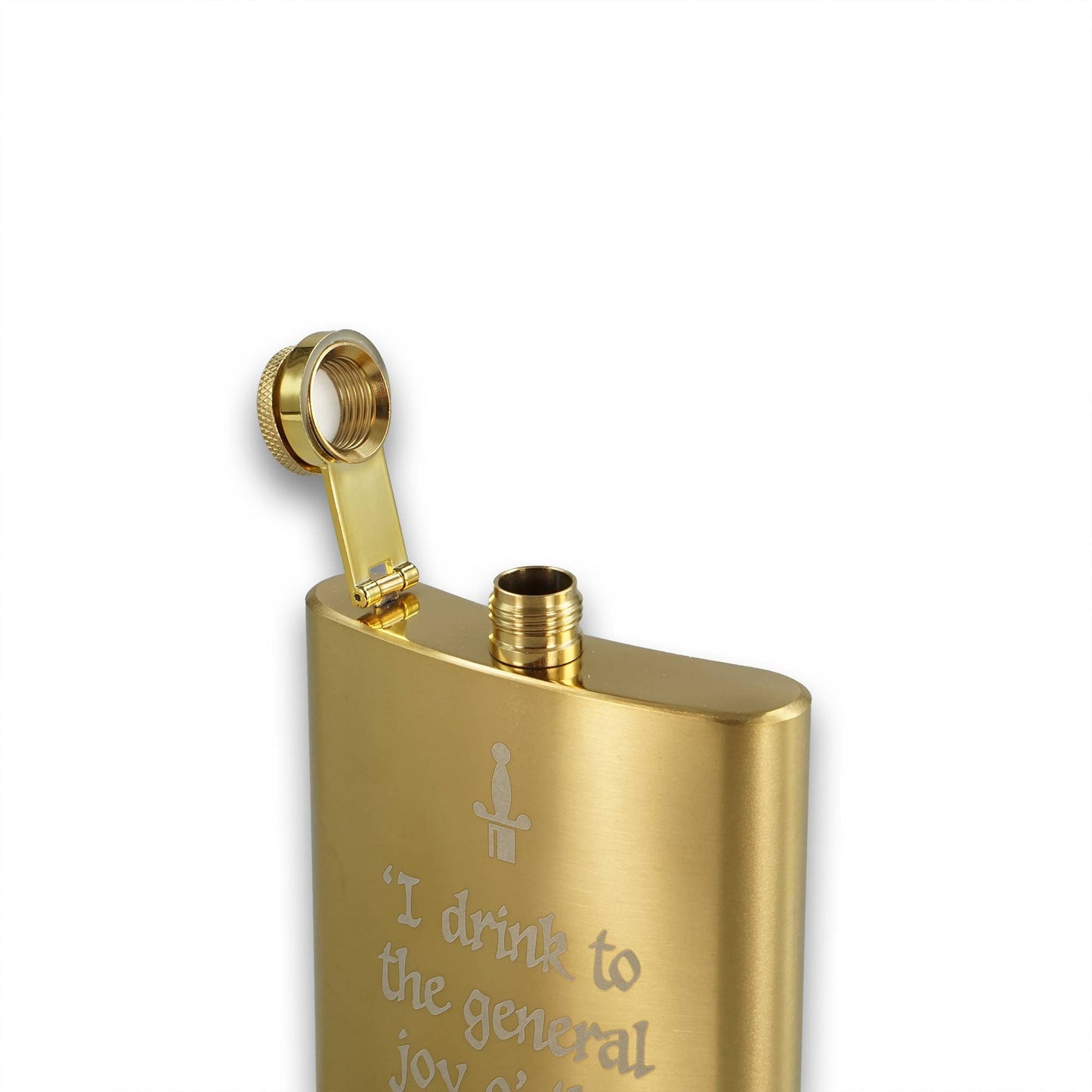 7oz flask - Shakespeare (Macbeth)