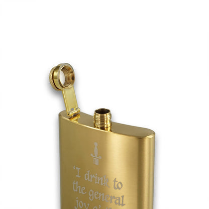 7oz flask - Shakespeare (Macbeth)