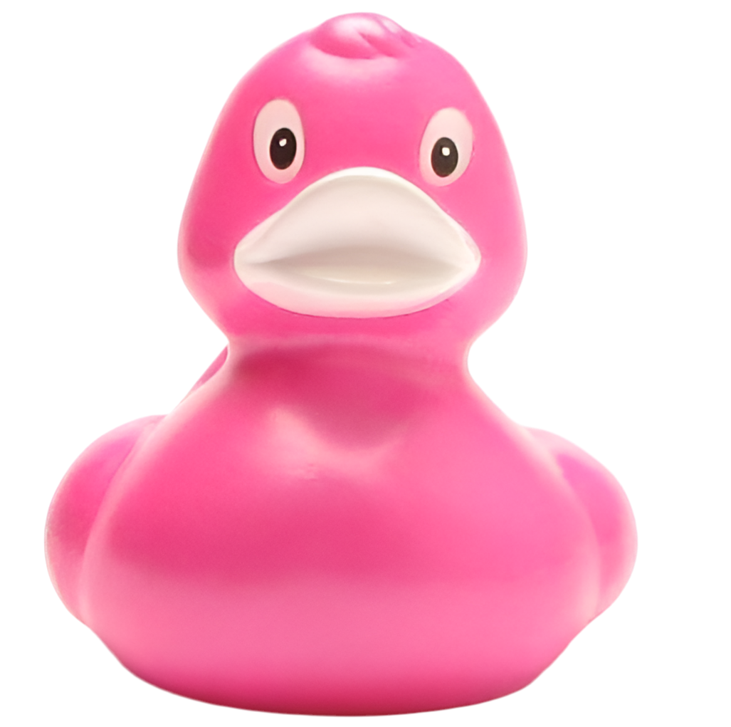 Classic Metallic Pink Duck