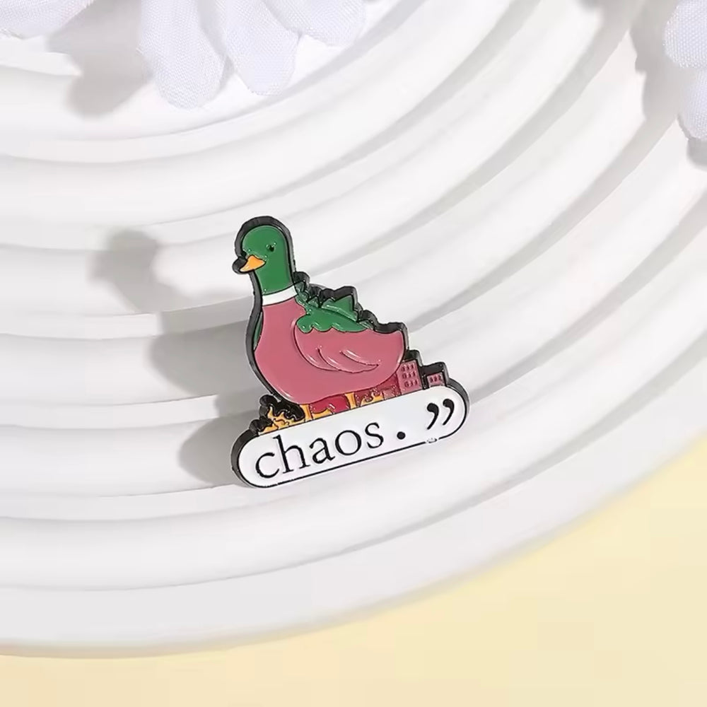Chaos Mallard Duck Pin.''