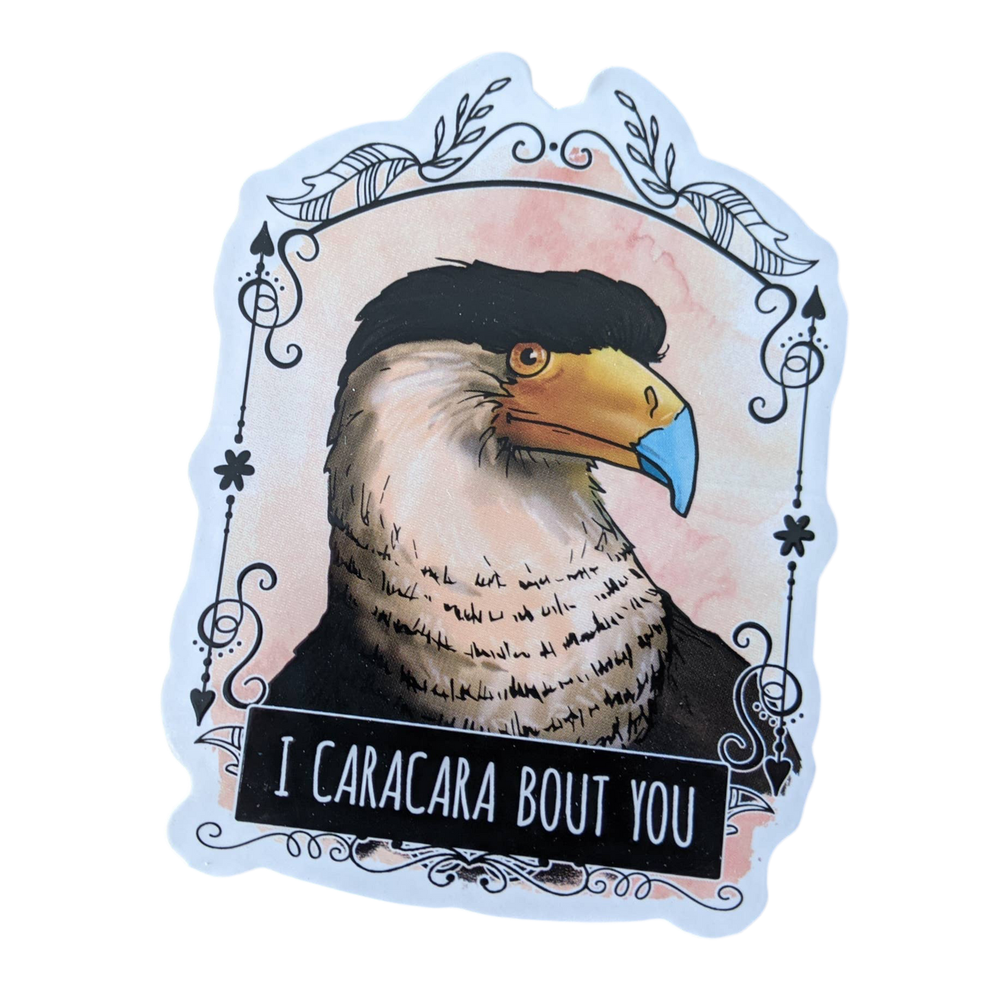 Autocollant “I Caracara Bout You”