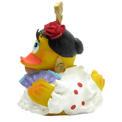 canard flamenco blanc lanco