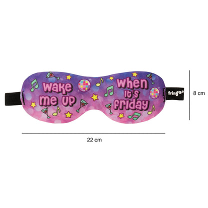 3D Sleeping Mask for Teens - Wake Me Up