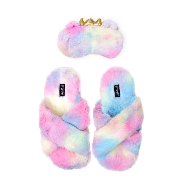 Chaussons et Masque Arc en Ciel Helio Ferretti Vue 3