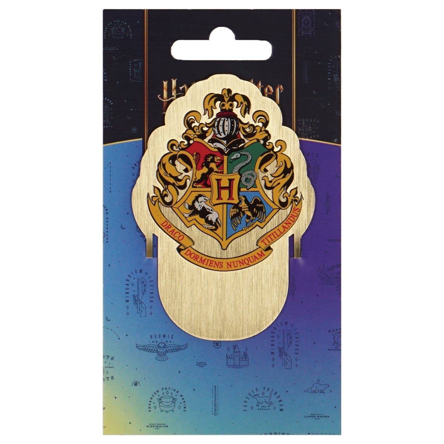 Metal bookmark - Harry Potter (Hogwarts)