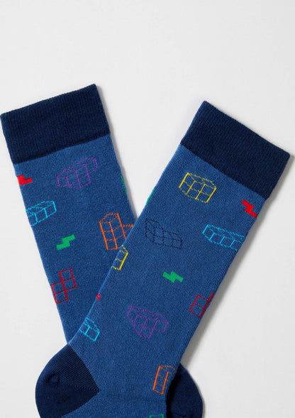 Chaussettes BeTetris 3D