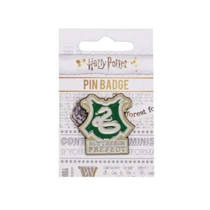 Harry Potter emaille badge (Slytherin Prefect)