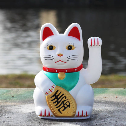 Lucky white cat 13cm