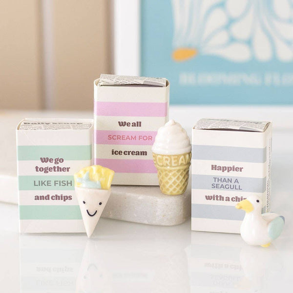 Mini Ceramic Figurine - Summer Vibes