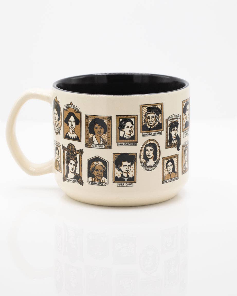 Mug Femmes de Science (430 ml) – produit scientifique Cognitive Surplus EU, vue 2