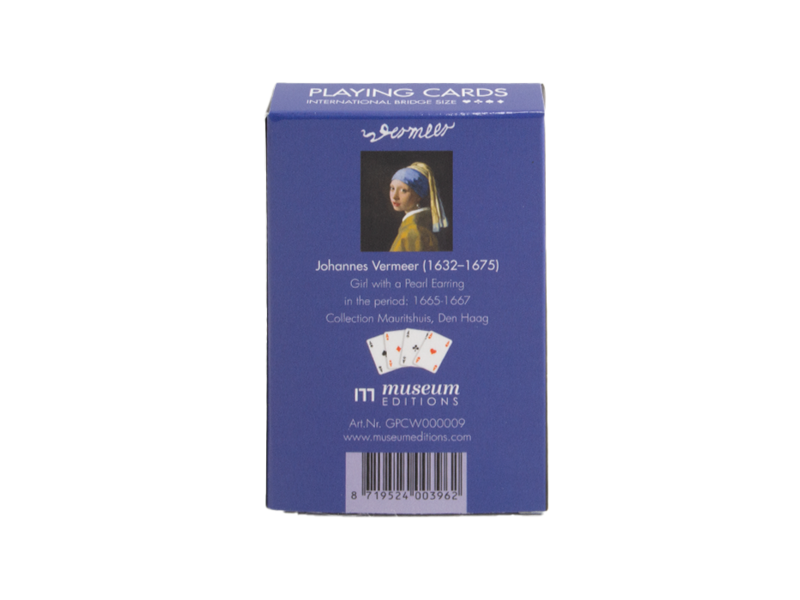Vermeer, The Girl with a Pearl Earring Card Game