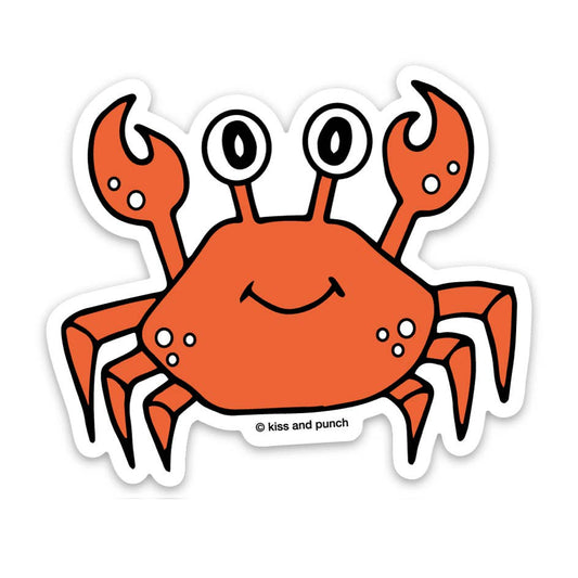 Cute Crab Sticker