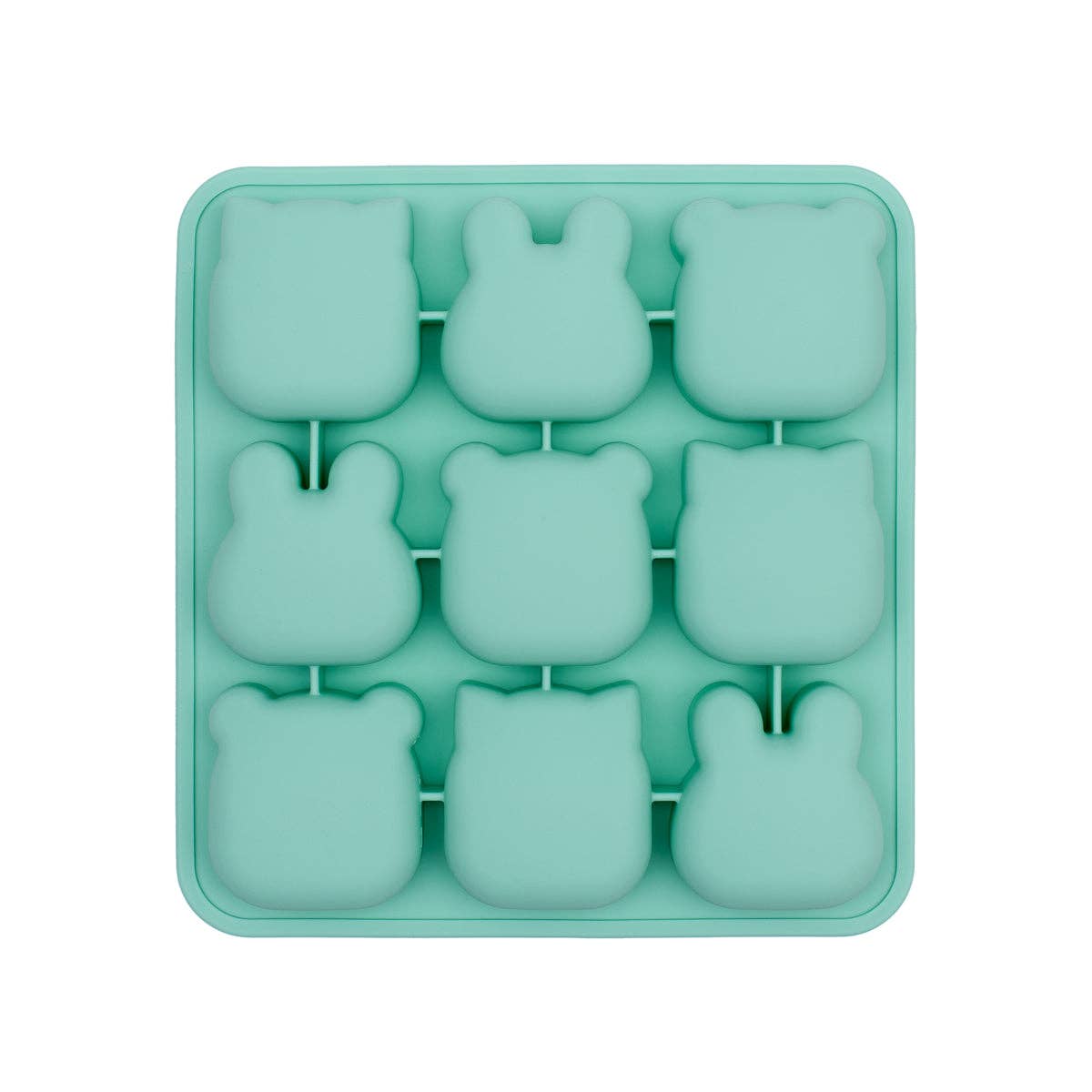 Ice cube tray/Freeze &amp; Bake Poddies mold - Mint