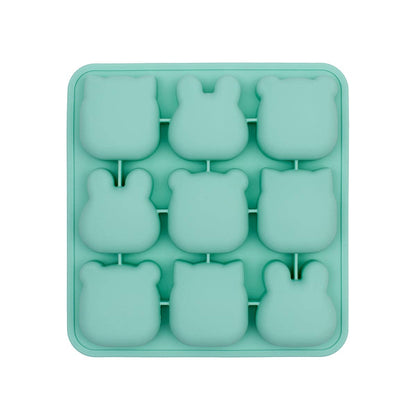 Ice cube tray/Freeze &amp; Bake Poddies mold - Mint