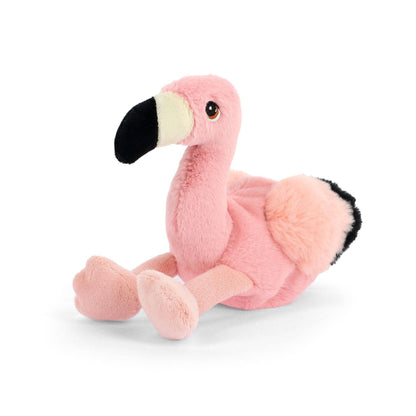 Peluche Flamant rose 13cm - KEELECO