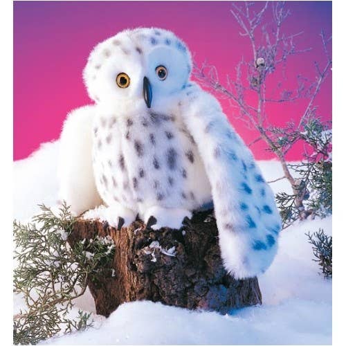 Snowy Owl Hand Puppet