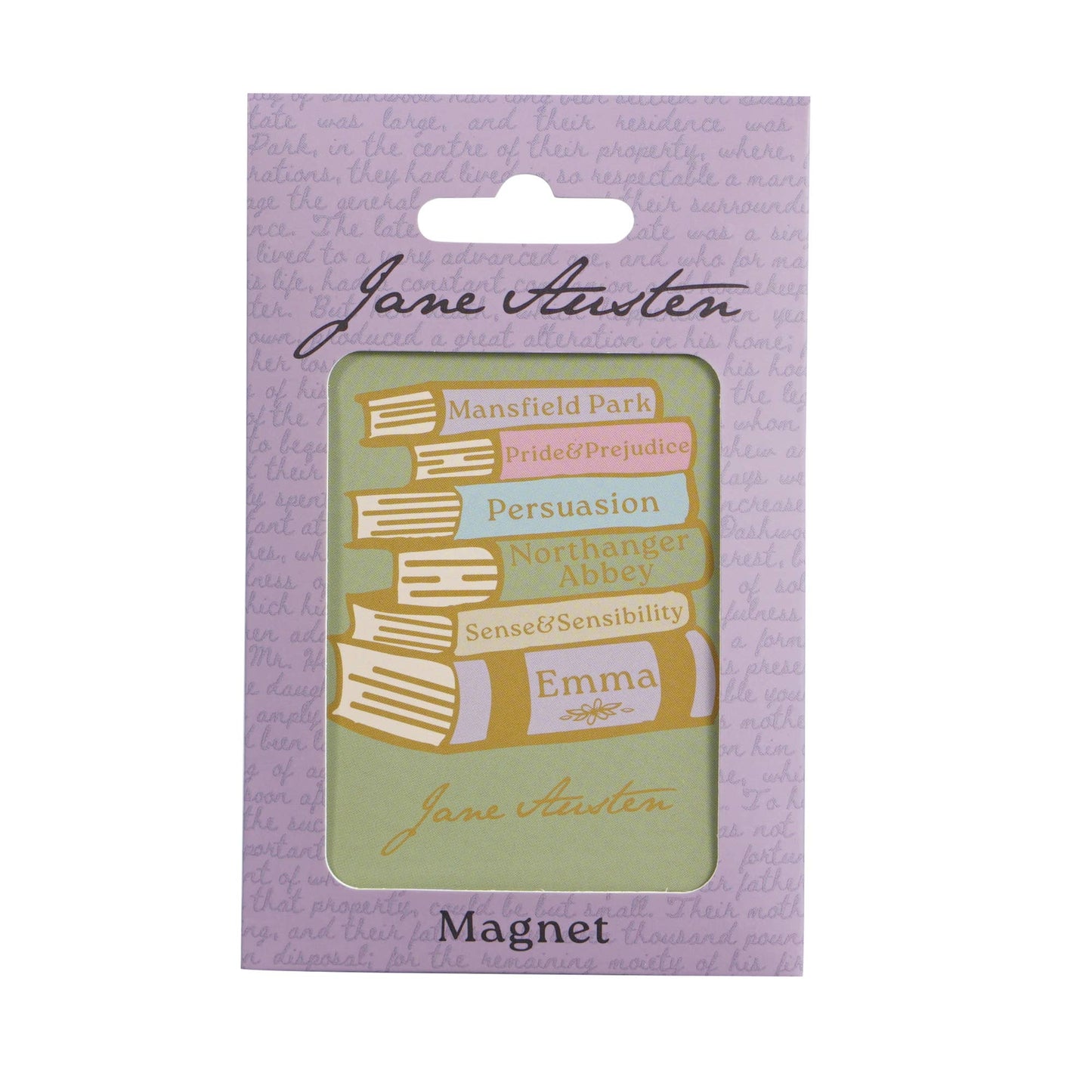Metalen magneet - Jane Austen (Boeken)