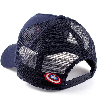 casquette trucker marvel captain america cotton division