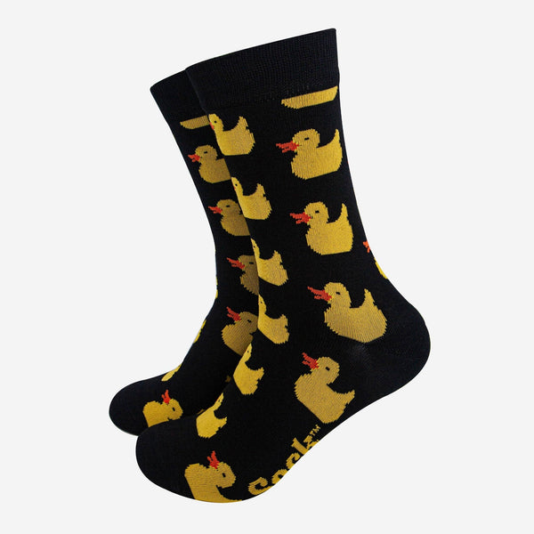 Rubber Duck Black Socks