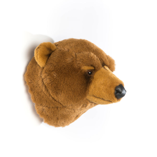 Décoration Murale Peluche Oliver l'ours brun - Wild & Soft