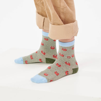 Children's Animal Socks - Crab