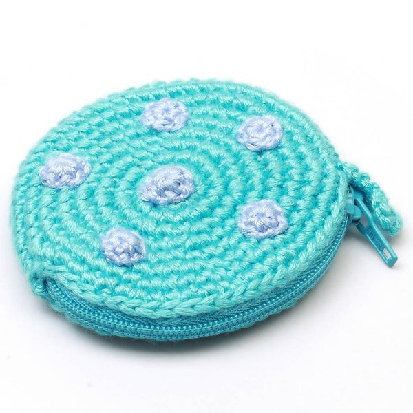 Crochet coin purse - Turquoise