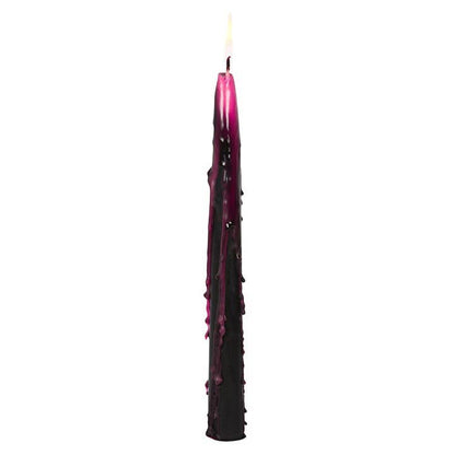 Set of 4 pink gothic "Vampire Tears" candles