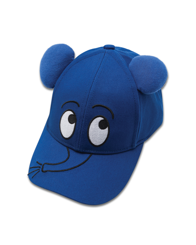 Children's cap with the blue elephant