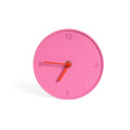 Rohrosa runde Uhr