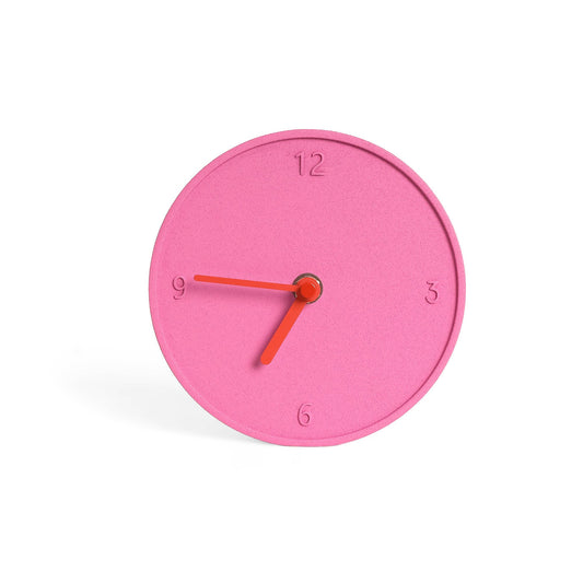 Horloge Ronde Brute Rose Helio Ferretti Vue 2