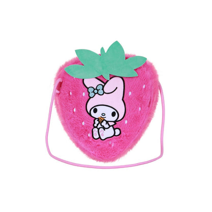 My Melody pluche schoudertas - aardbei