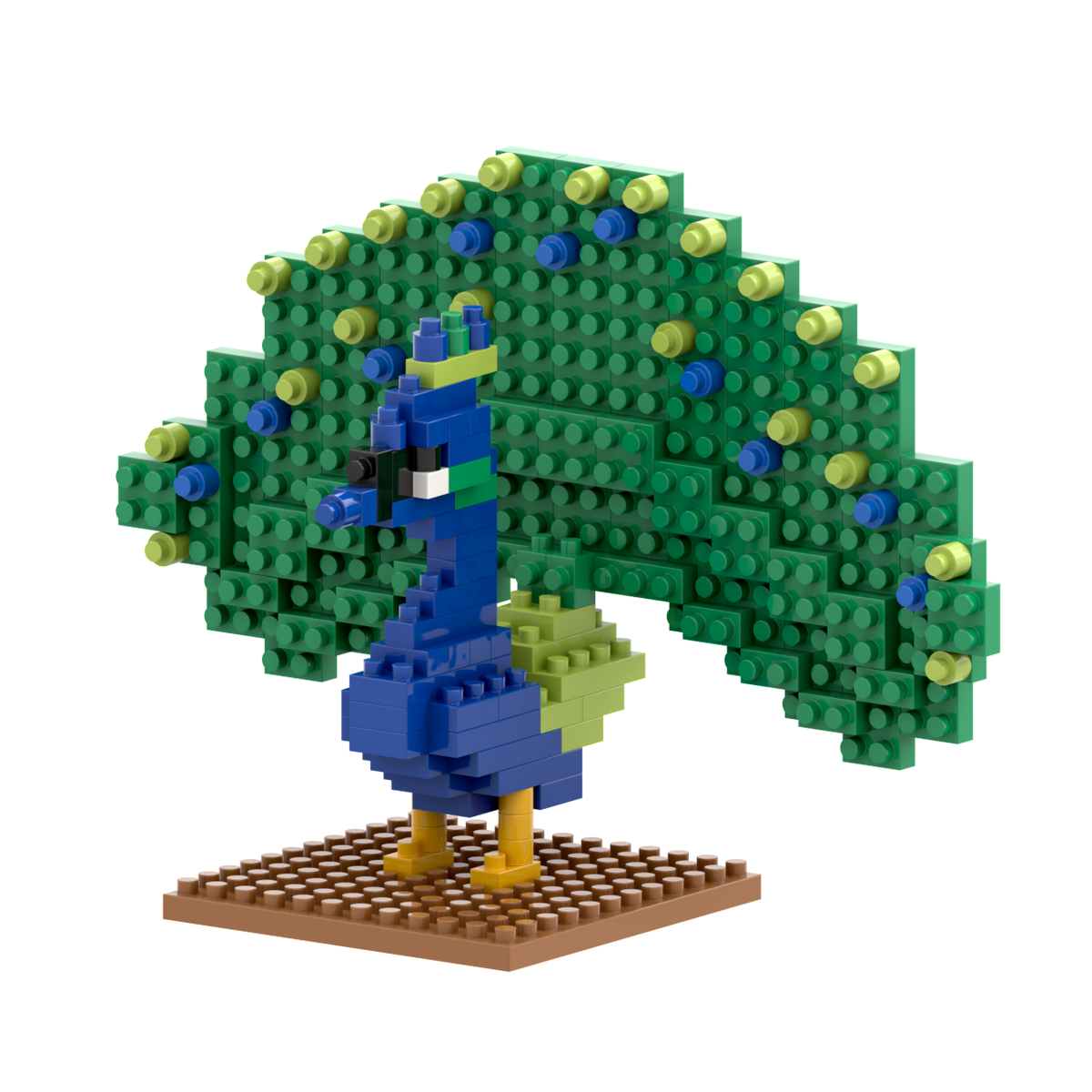 BRIXIES Peacock