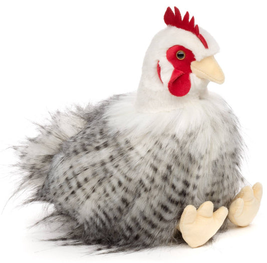 Peluche Poule assise