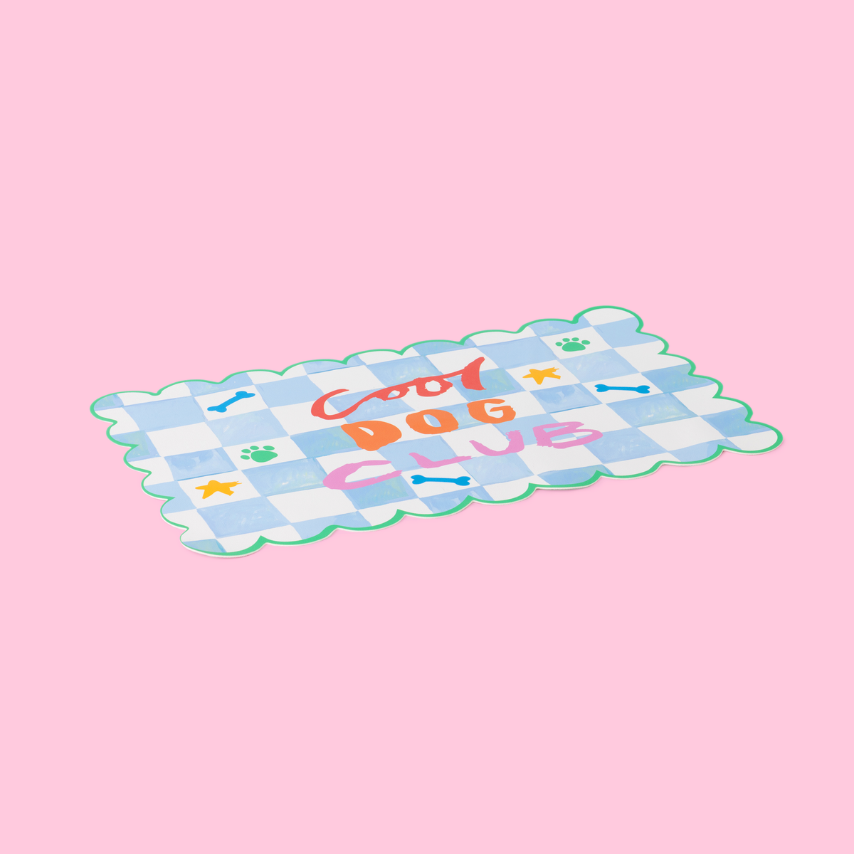 Cool Dog Club Pet Food Mat