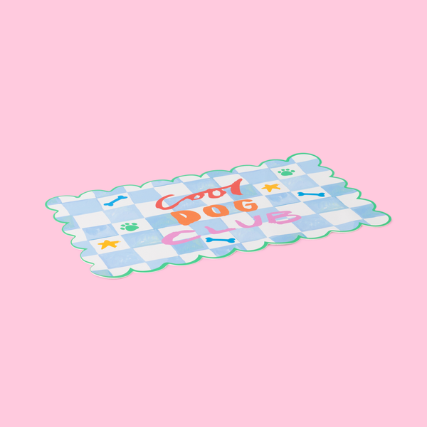 Cool Dog Club Pet Food Mat