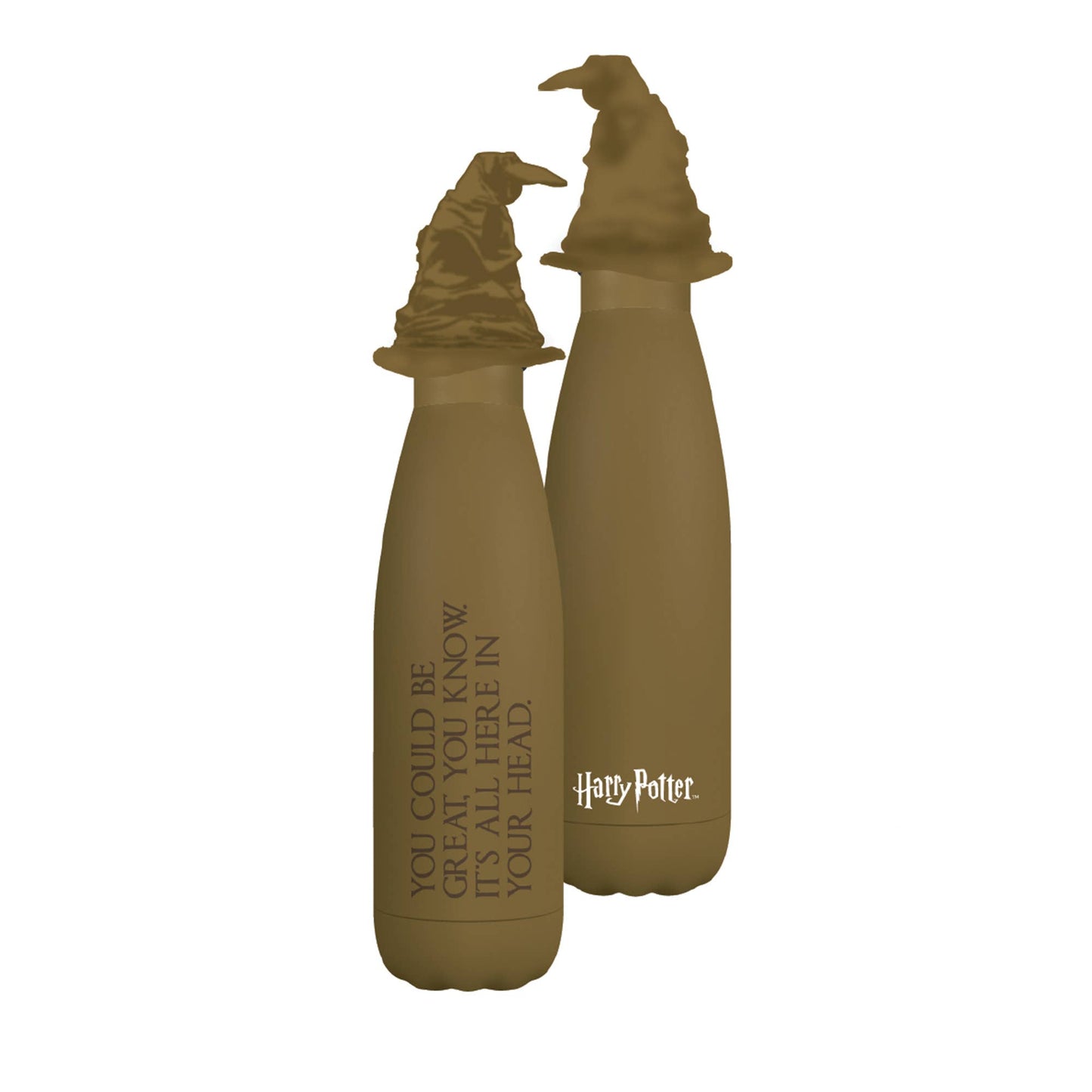 3D metalen deksel voor waterfles (500 ml) - Harry Potter (Sortering H)