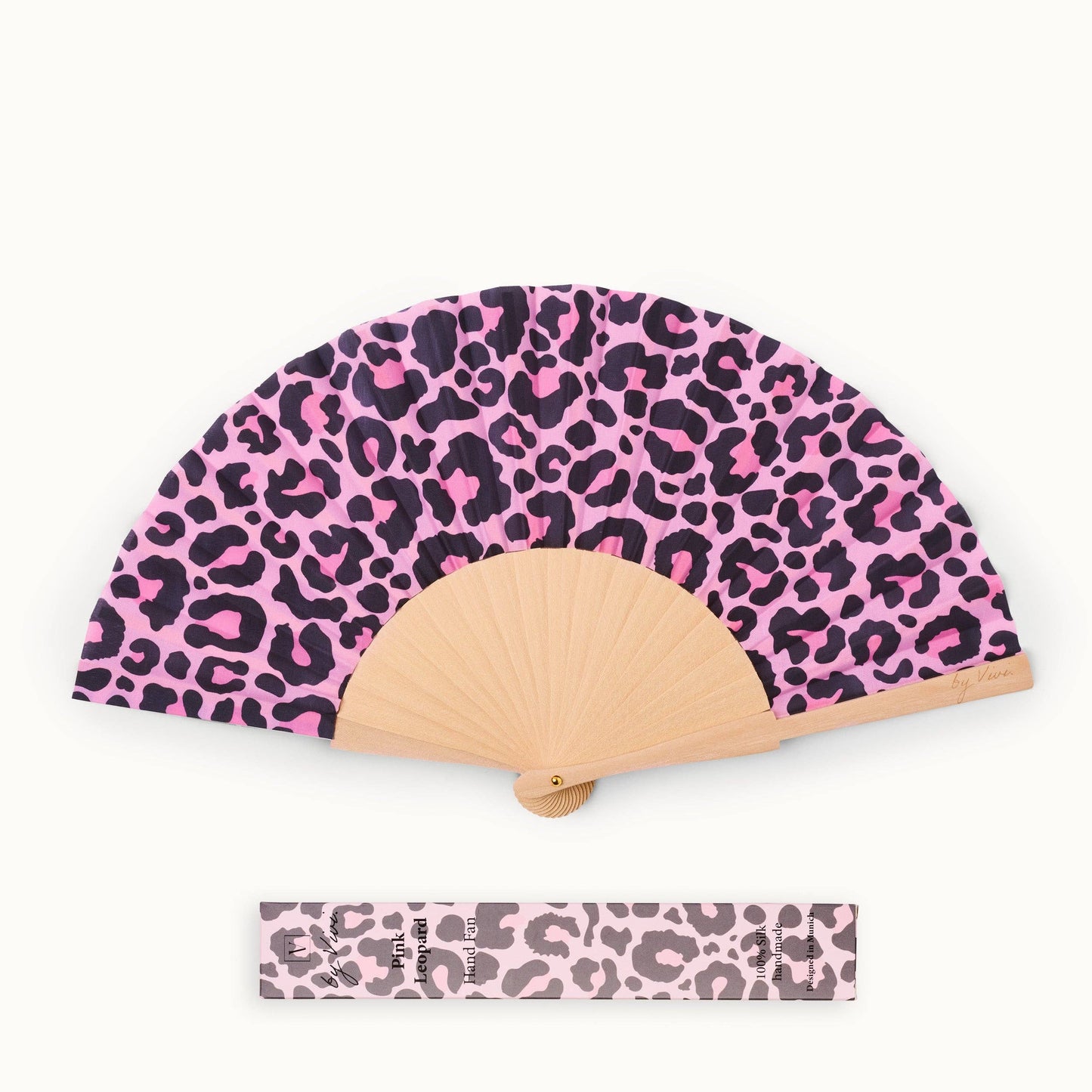 Éventail Leopard Rose