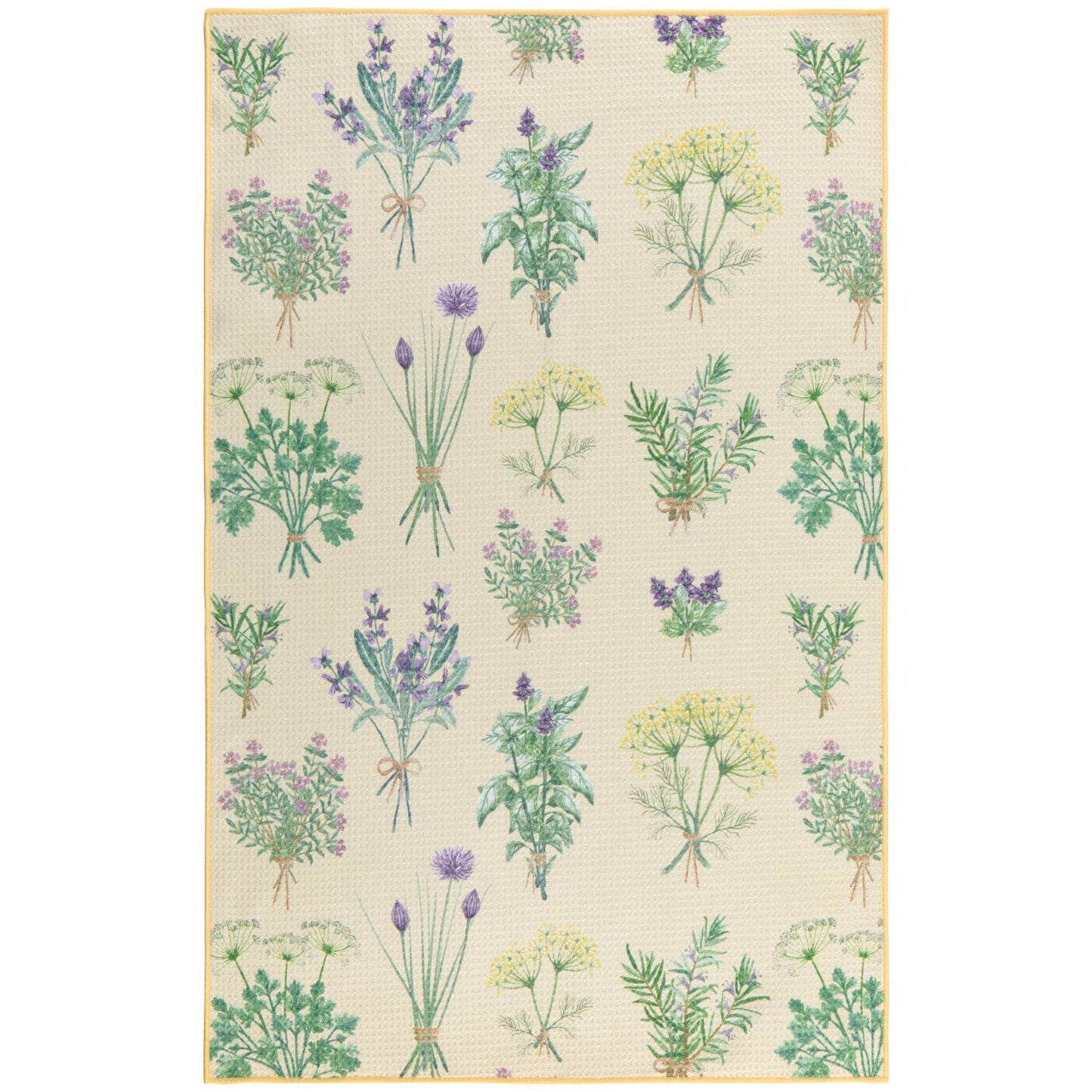 Verse kruiden theedoek van gerecyclede microvezel van Now Designs